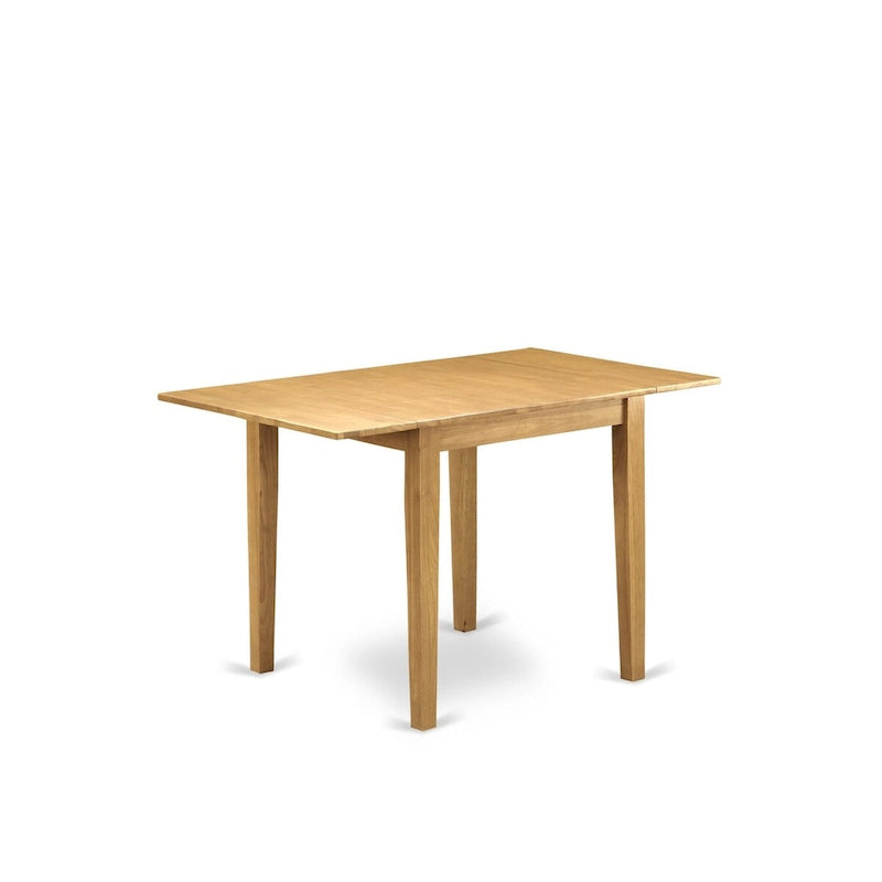 Zestaw do jadalni East West Furniture – prostokątny stół do jadalni i krzesła kuchenne, dąb (opcja sztuk)