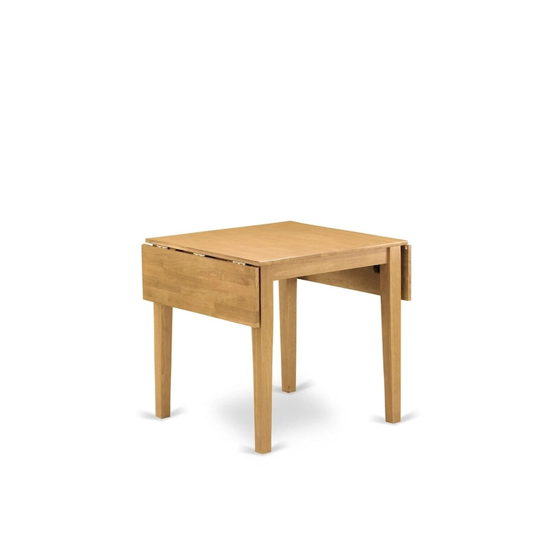 Zestaw do jadalni East West Furniture – prostokątny stół do jadalni i krzesła kuchenne, dąb (opcja sztuk)