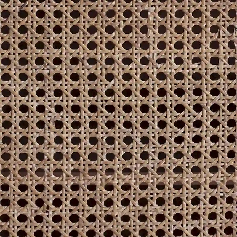 Art Leon Akcentowa Naturalna Komoda Kredens z Rattanową Plecionką (Zestaw 2 szt.)