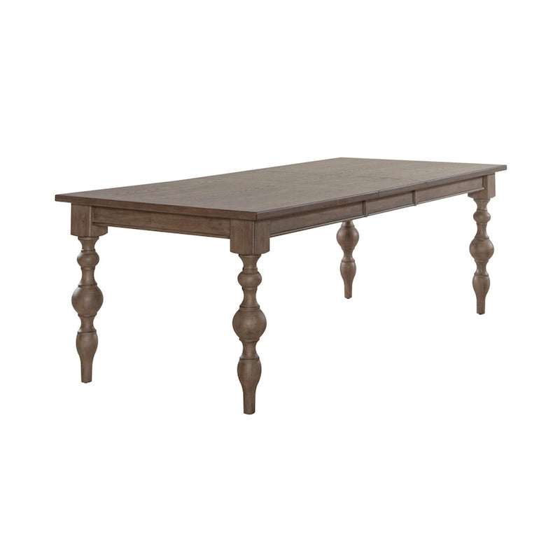 Americana Farmhouse Dusty Taupe – 6-częściowy zestaw prostokątny