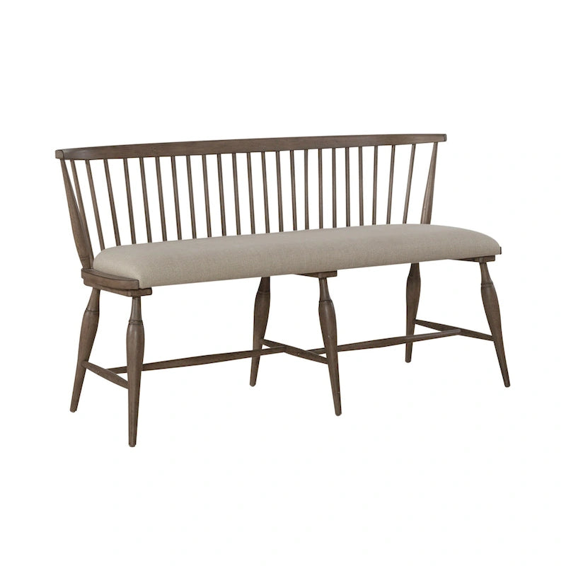 Americana Farmhouse Dusty Taupe – 6-częściowy zestaw prostokątny