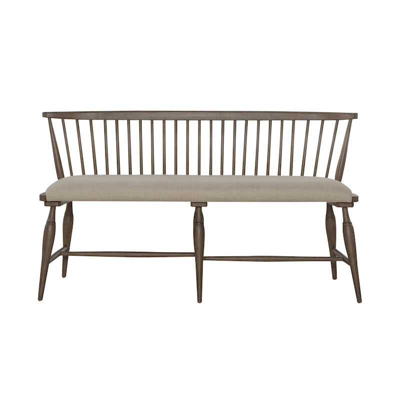 Americana Farmhouse Dusty Taupe – 6-częściowy zestaw prostokątny