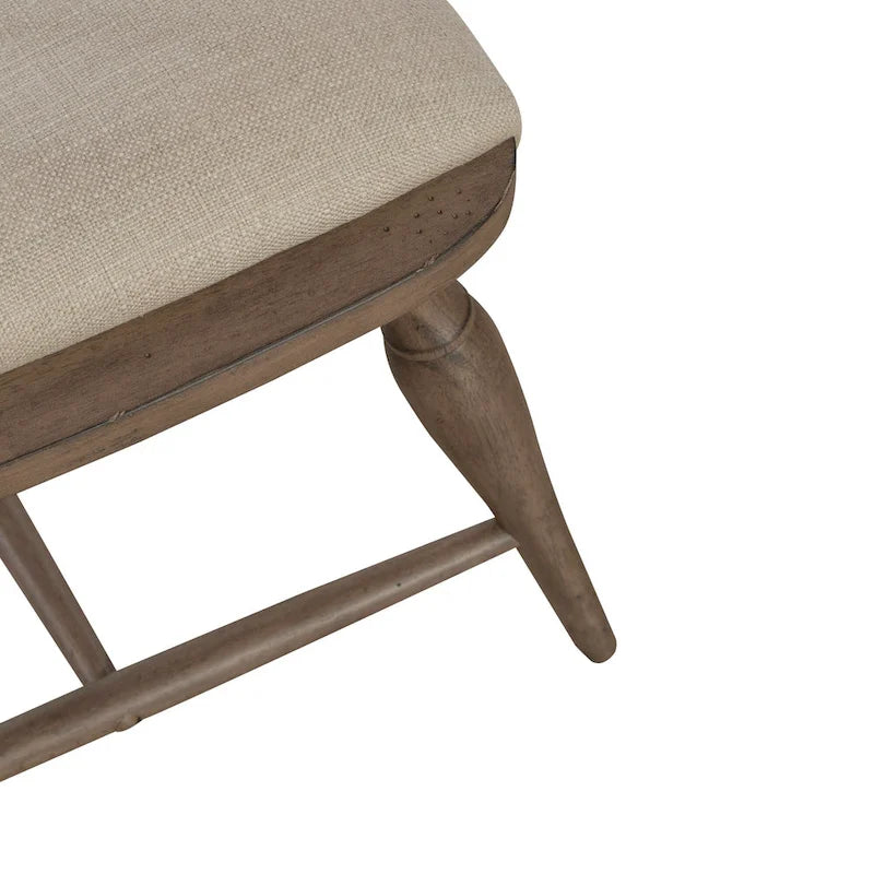 Americana Farmhouse Dusty Taupe – 6-częściowy zestaw prostokątny