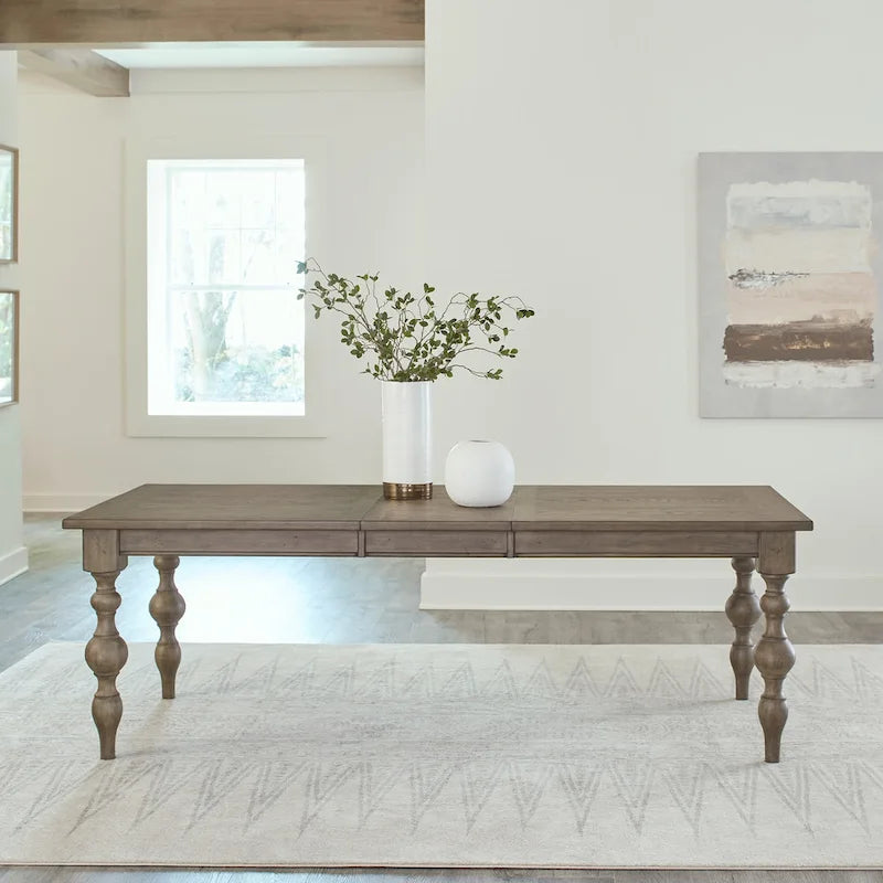 Americana Farmhouse Dusty Taupe – 6-częściowy zestaw prostokątny