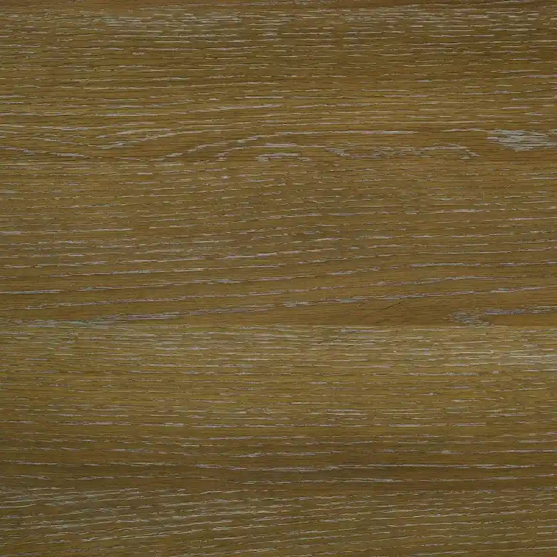Table à manger rectangulaire Pratto marron brossé et blanc cassé