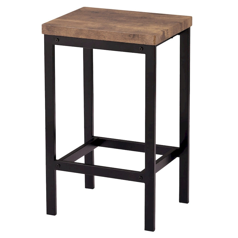 Ensemble Table de bar/comptoir extra longue avec 3 tabourets, Ensemble de cuisine de pub, Table d'appoint avec repose-pieds