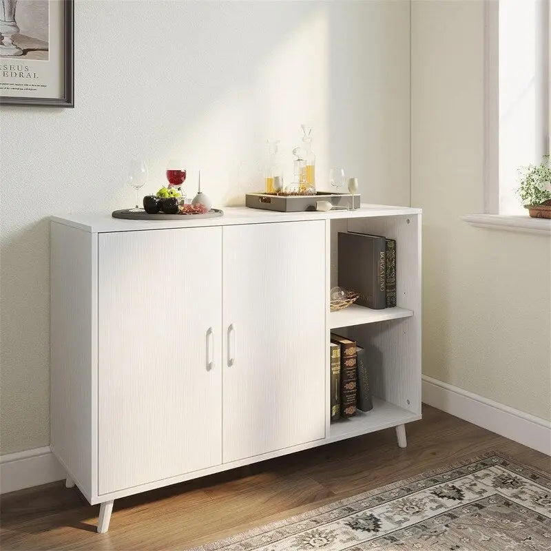Kredens kuchenny z 2 drzwiami i 2 półkami – 15D x 41.7W x 32.6H