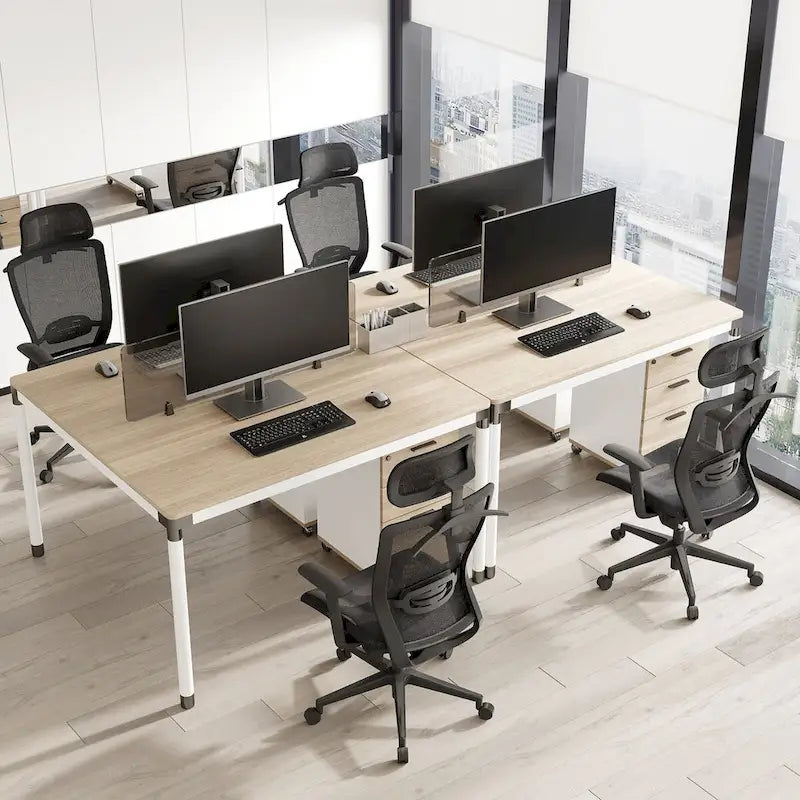 Fotel biurowy FlexiSpot Ergonomic z regulacją wysokości i obrotem o 360 stopni, siateczkowy, z regulowanym zagłówkiem, podparciem lędźwiowym i podłokietnikami