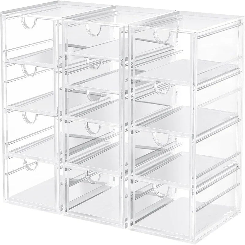 Organizery i akcesoria biurkowe z 13 szufladami – 12,4D x 9,84W x 7H
