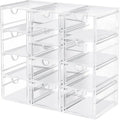 Organizery i akcesoria biurkowe z 13 szufladami – 12,4D x 9,84W x 7H