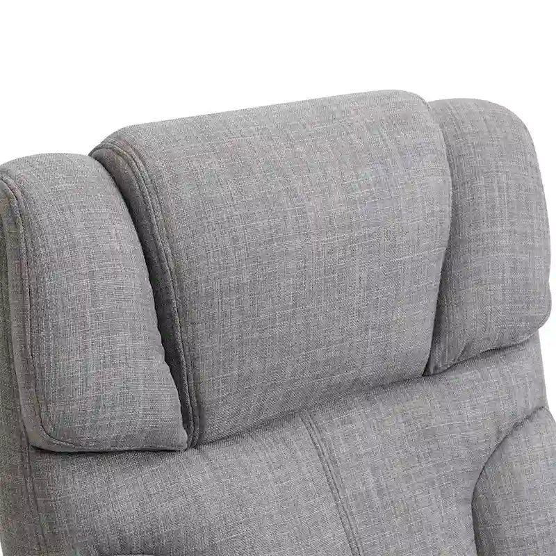 Chaise de bureau grande taille/forte corpulence avec siège large, chaise d'ordinateur ergonomique de direction