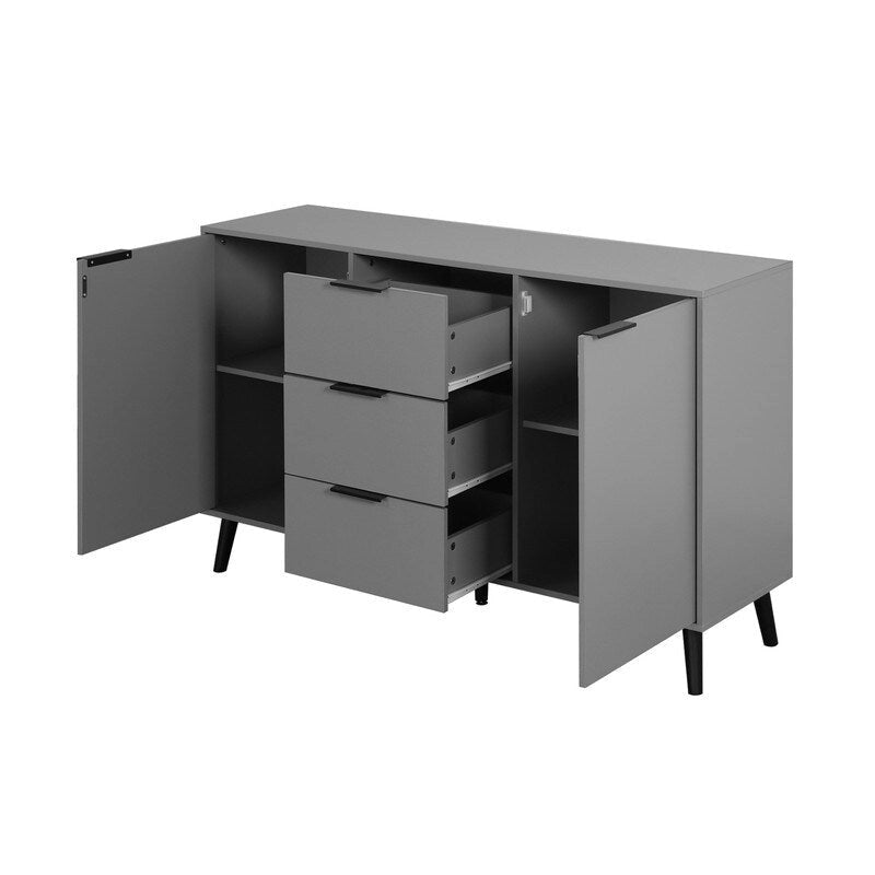 47.2 Armoire de cuisine avec 3 tiroirs et 2 portes - N/A