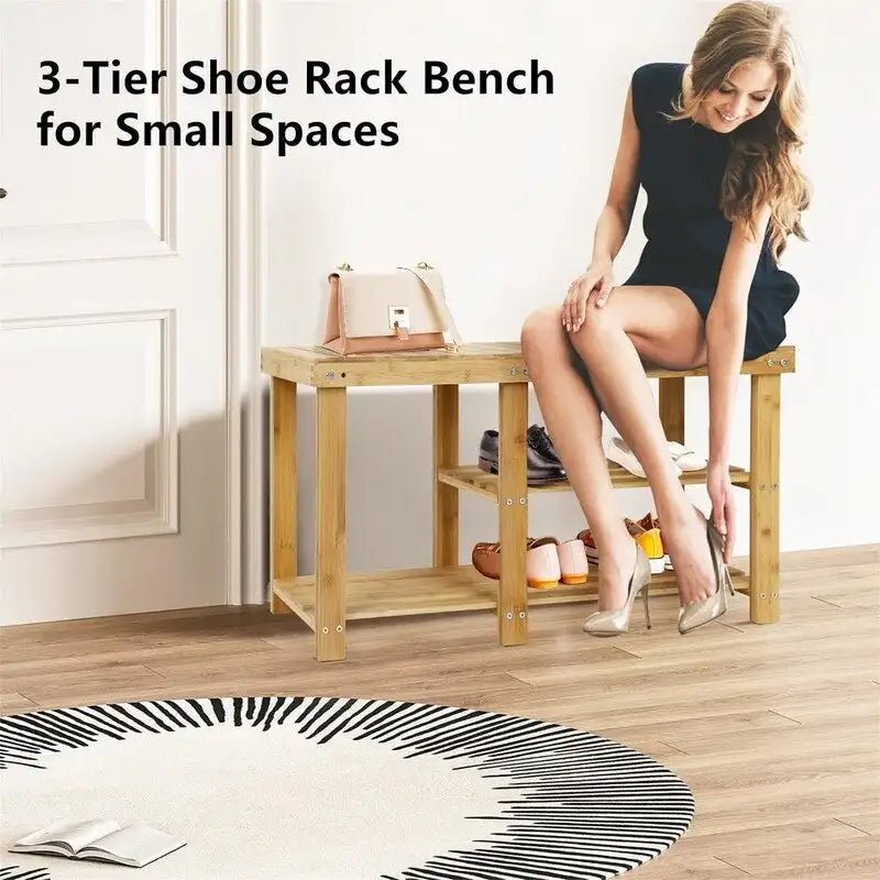 Ławka na buty do przedpokoju – 33,5D x 11,02W x 17,7H
