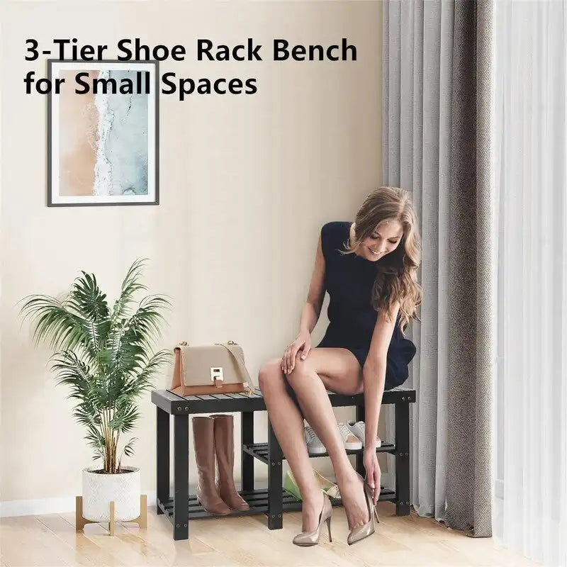 Ławka na buty do przedpokoju – 33,5D x 11,02W x 17,7H