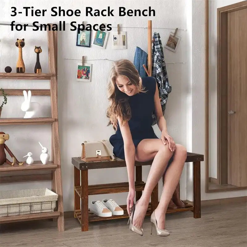 Ławka na buty do przedpokoju – 33,5D x 11,02W x 17,7H