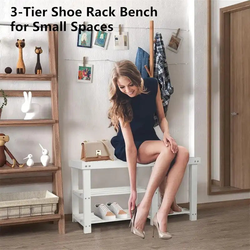 Ławka na buty do przedpokoju – 33,5D x 11,02W x 17,7H