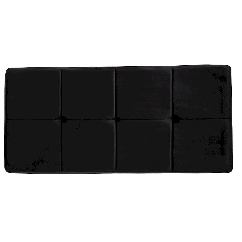 Banc d'entrée en velours Tormayne SEI Furniture