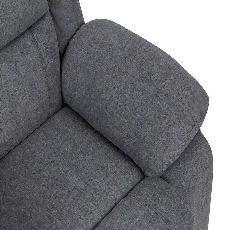 Fauteuil inclinable releveur électrique grande taille robuste avec massage et chauffage pour personnes âgées
