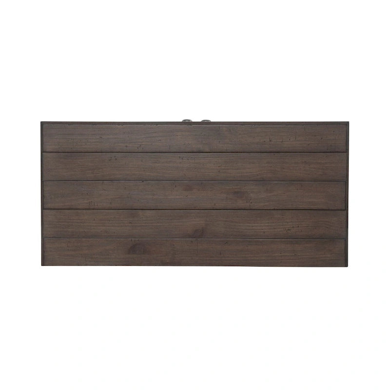 Meuble d'appoint River Place Riverstone blanc et tabac