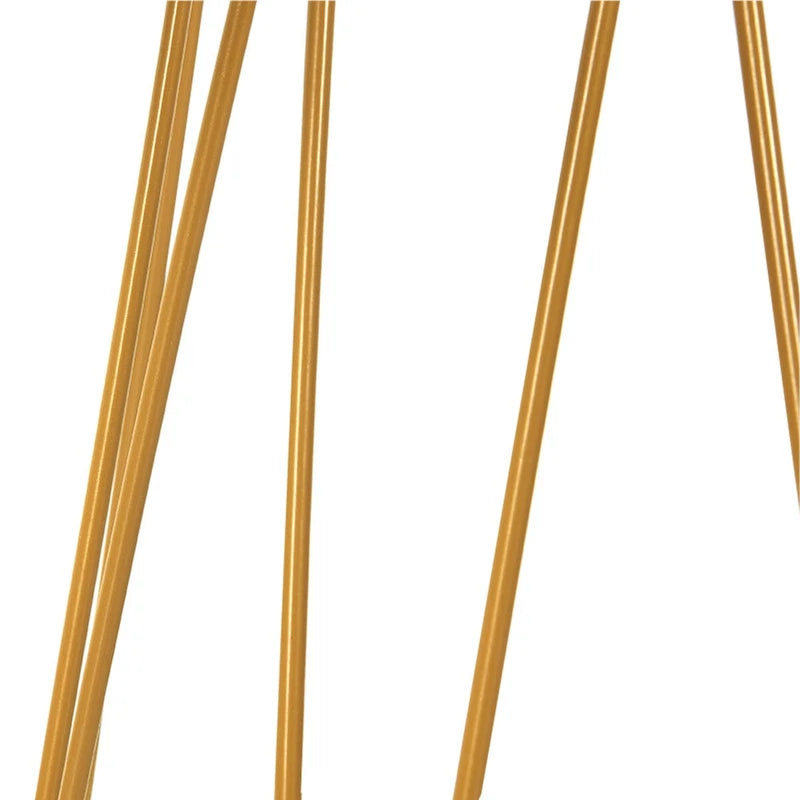 Moasis Table d'appoint ronde à 2 niveaux avec plateau en faux marbre pour salon