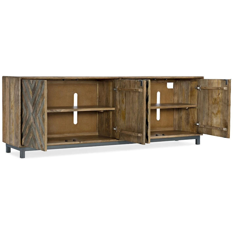 Meuble TV à quatre portes – 86L x 30H x 18P