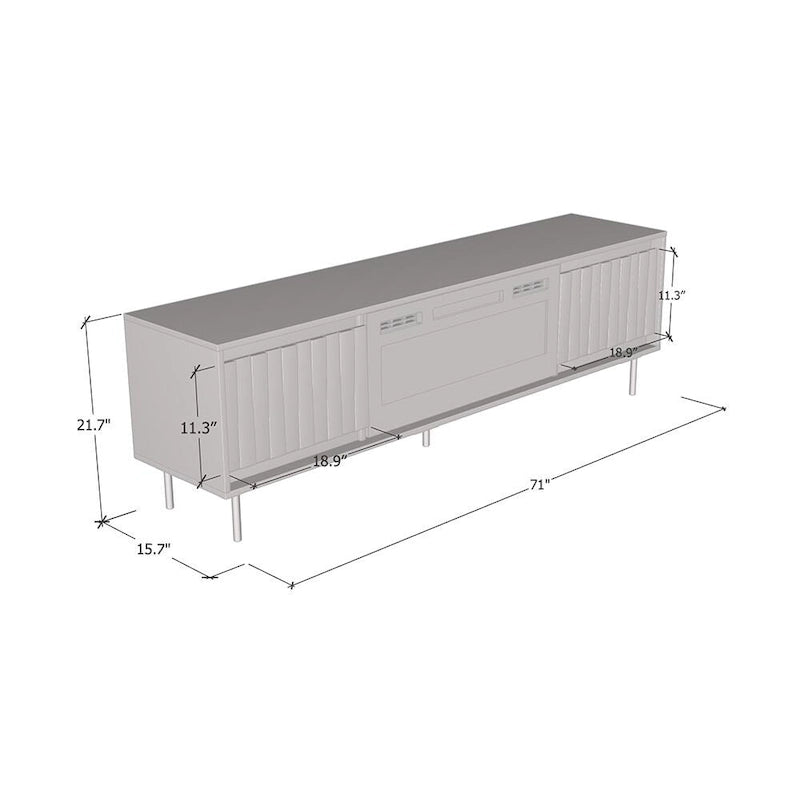Meuble TV Swing 180 BL-EF