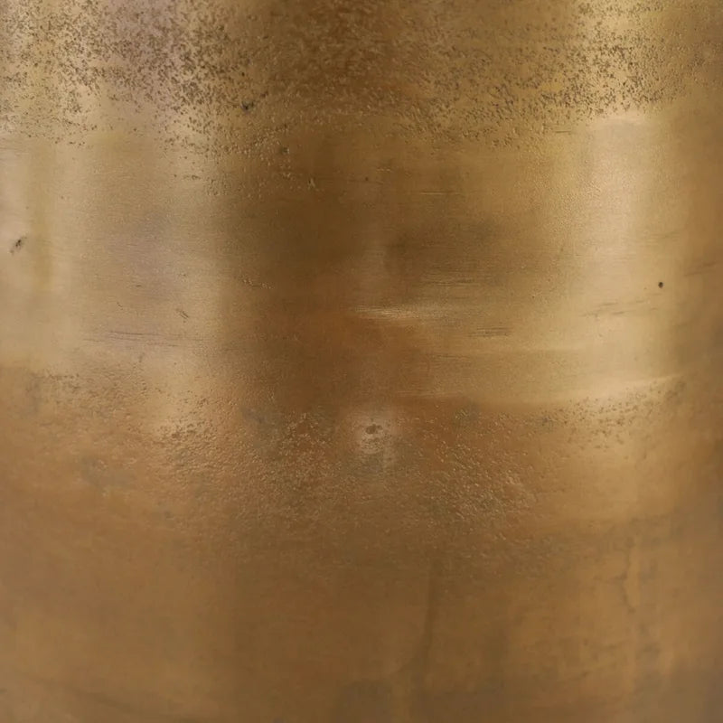 Galena 40, szeroki aluminiowy stół obiadowy, złoty