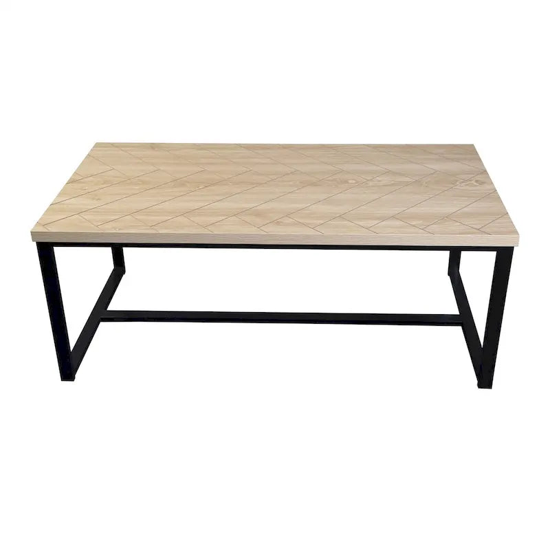 Bali Coastal Modern Stolik Kawowy Blat z Naturalnego Drewna