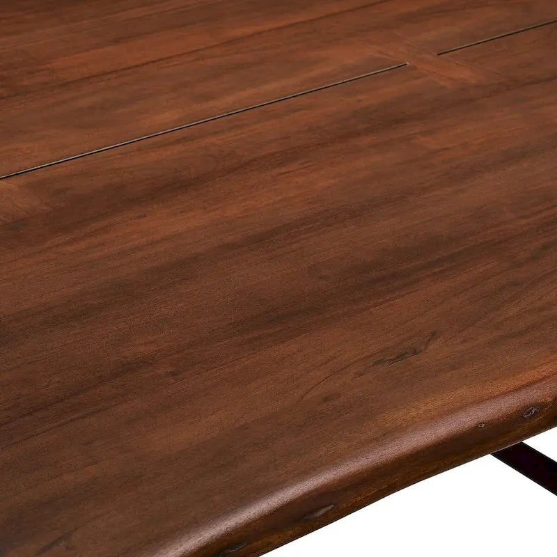 Table à manger en bois d'acacia massif Viggo 74