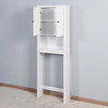 Meuble de rangement en bois pour salle de bain au-dessus des toilettes - 23,62 x 7,72 x 67,32 pouces