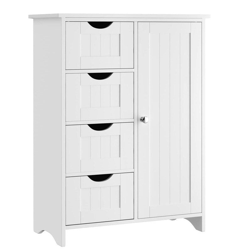 Meuble de Rangement Salle de Bain - 11.9P x 21.9L x 32H