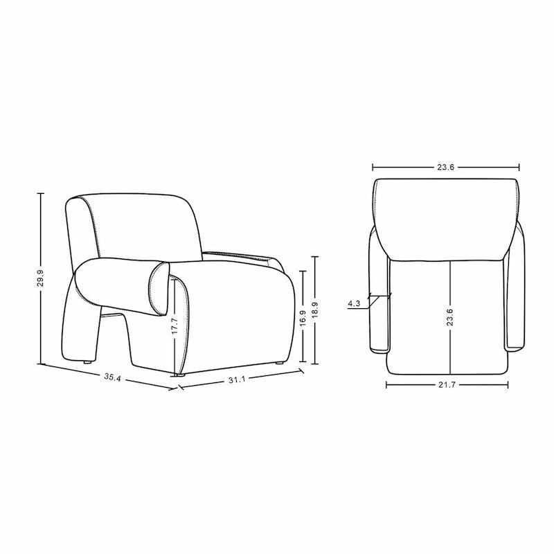 Manhattan Comfort 3-częściowy nowoczesny zestaw sof Verandah Chenille Multi