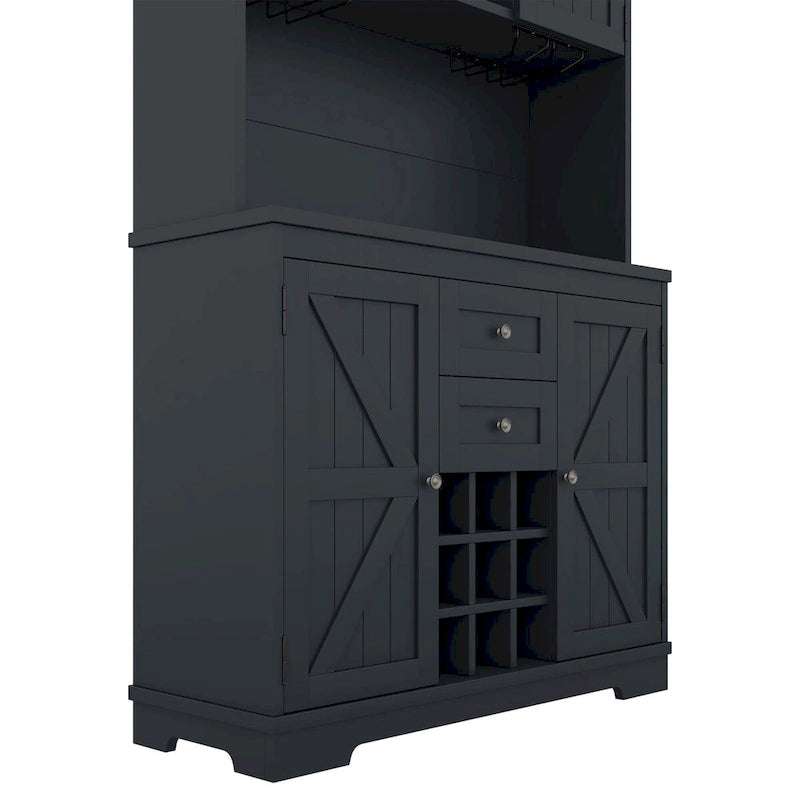 Meuble de cuisine de 73,8 po de hauteur avec rangement - S.O.