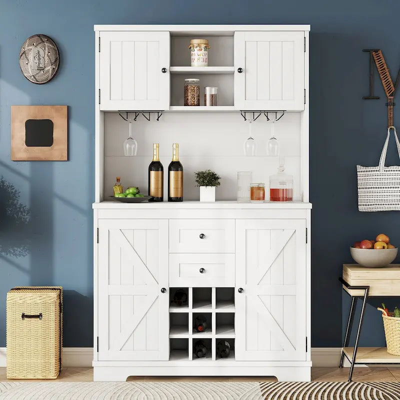 Meuble de cuisine de 73,8 po de hauteur avec rangement - S.O.