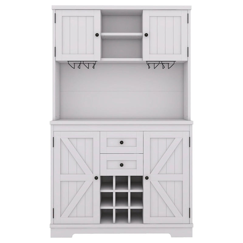 Meuble de cuisine de 73,8 po de hauteur avec rangement - S.O.