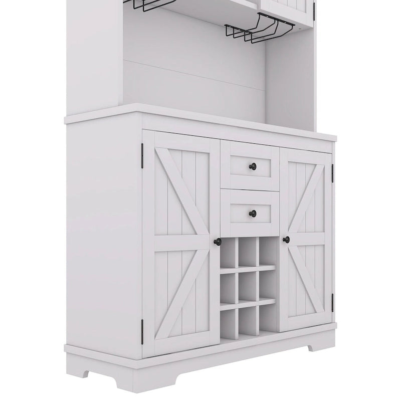 Meuble de cuisine de 73,8 po de hauteur avec rangement - S.O.