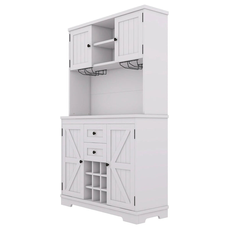 Meuble de cuisine de 73,8 po de hauteur avec rangement - S.O.