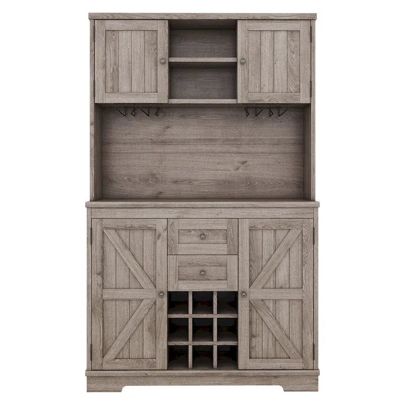 Meuble de cuisine de 73,8 po de hauteur avec rangement - S.O.