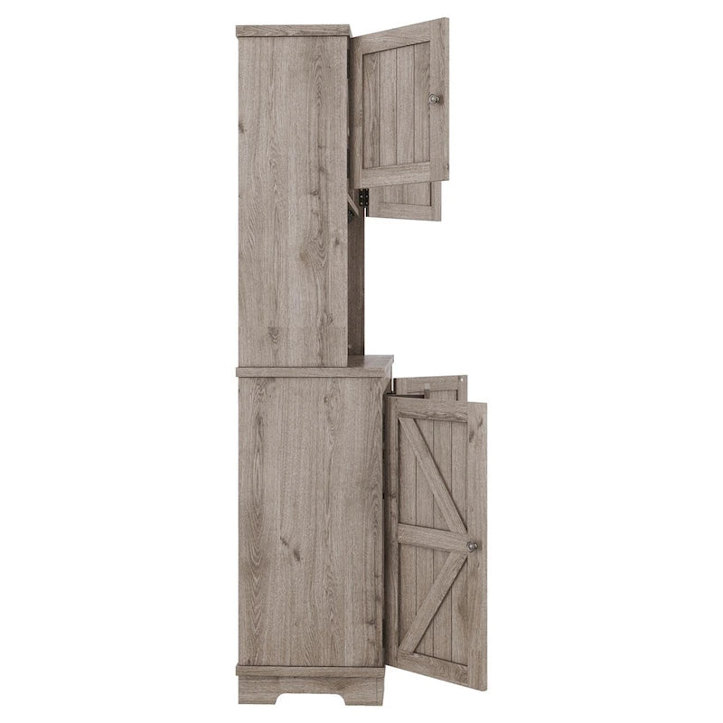 Meuble de cuisine de 73,8 po de hauteur avec rangement - S.O.