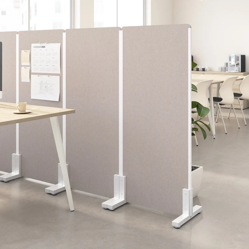 Bush Business Furniture Écran d'intimité autoportant 24 l. x 55 H.