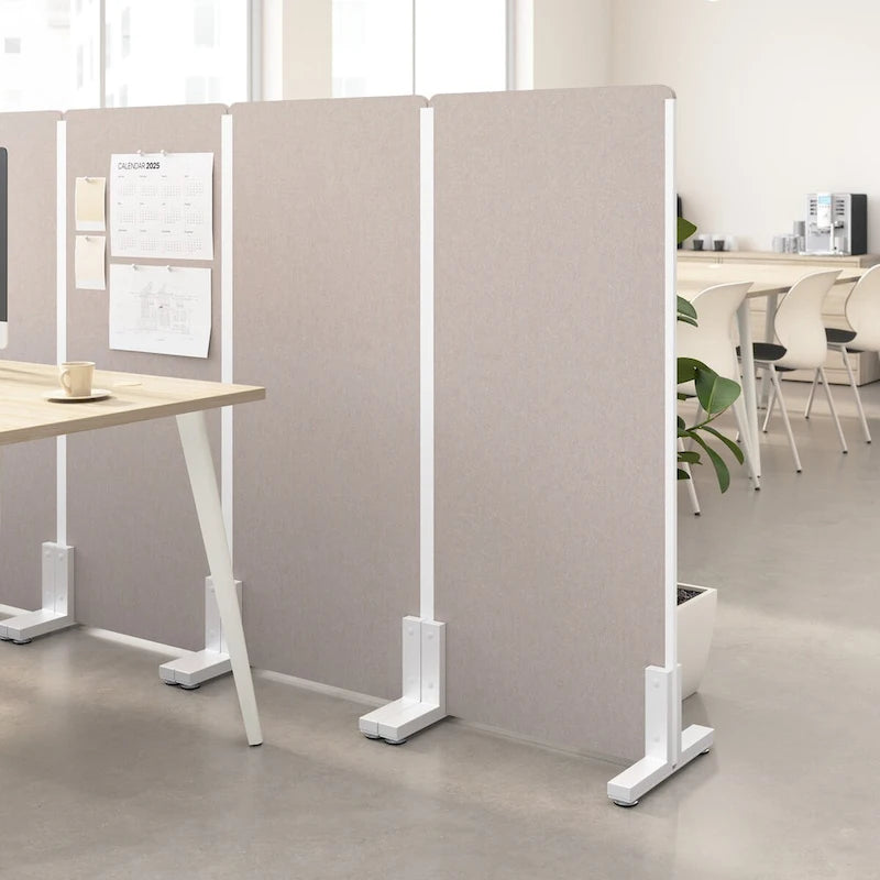Bush Business Furniture Écran d'intimité autoportant 24 l. x 55 H.