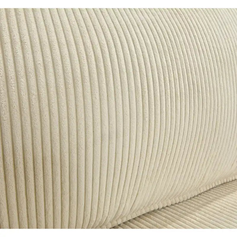 Rozkładana sofa Roomfitters z pojemnikiem na pościel, nowoczesna, trzyosobowa, tapicerowana kanapa do małych pomieszczeń