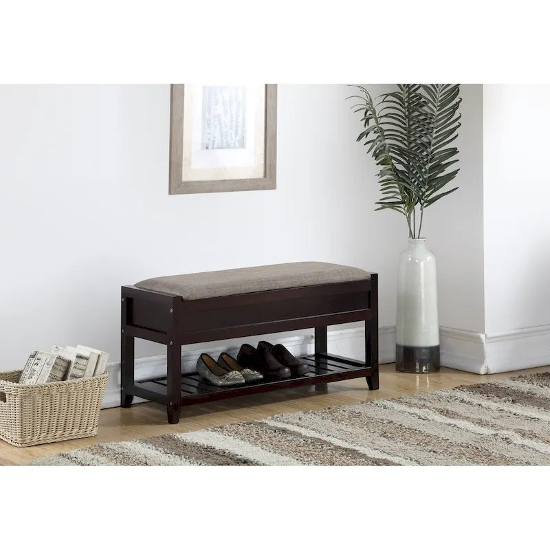 Banc de rangement pour chaussures pour salon, chambre à coucher