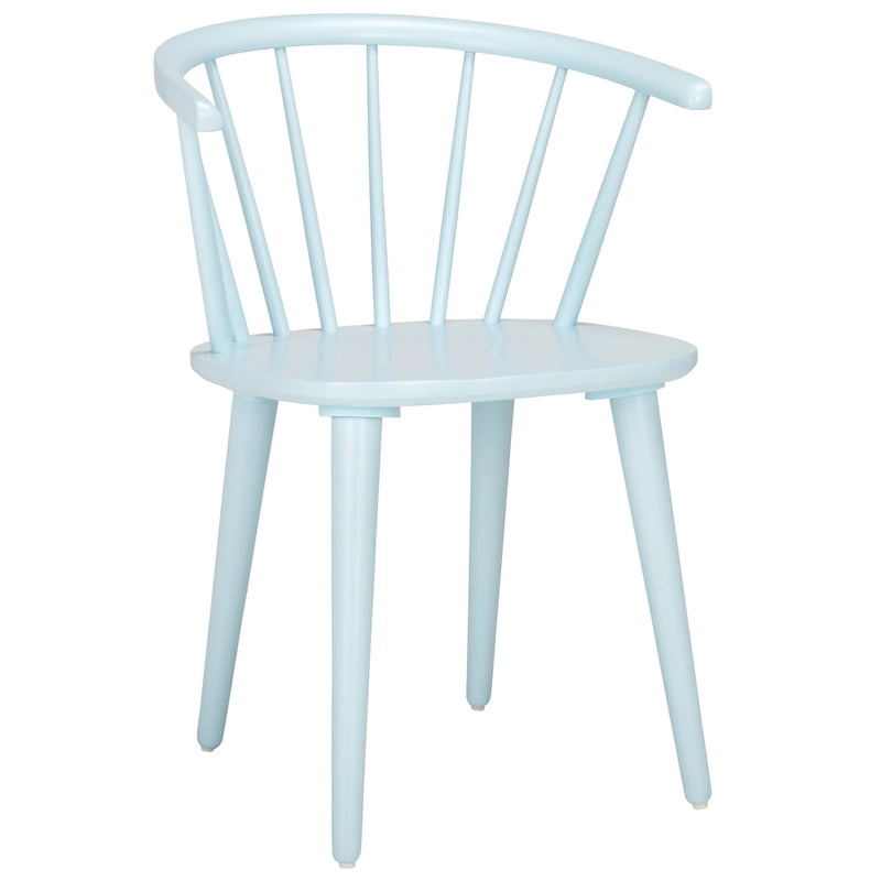 SAFAVIEH Home Blanchard, chaise d'appoint à broche courbée 45,7 cm [LOT de 2] - 53,3 L x 53,3 P x 76,2 H