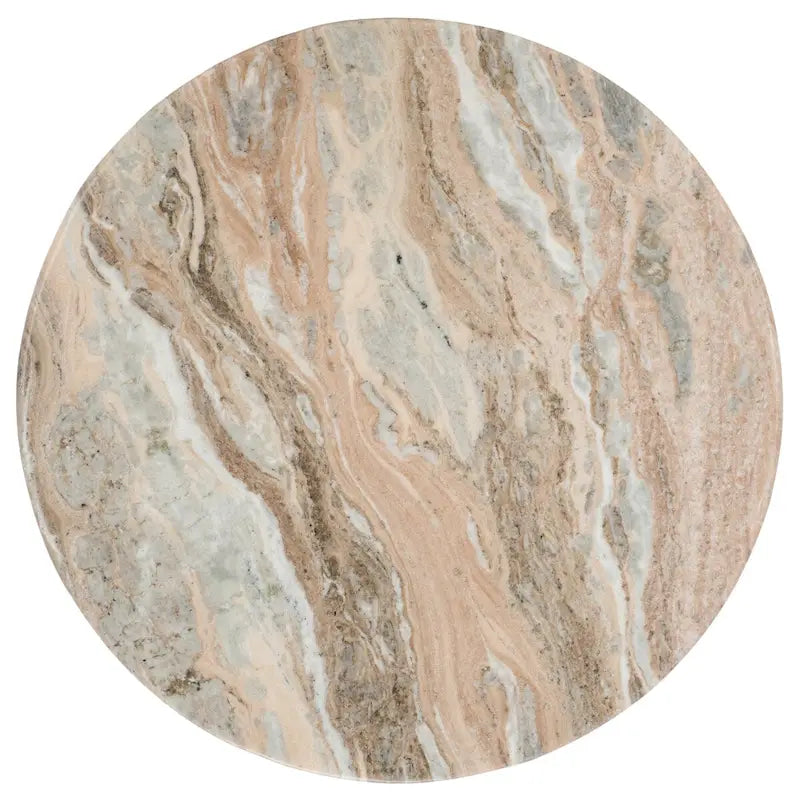 Table basse ronde en marbre Tylee SAFAVIEH Couture - 36Wx36Dx16H