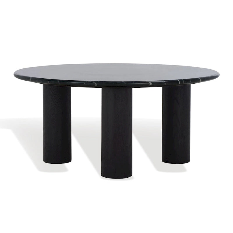 Table basse ronde en marbre Tylee SAFAVIEH Couture - 36Wx36Dx16H