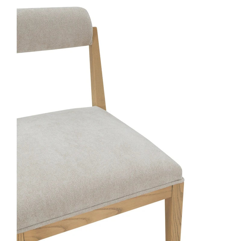 Chaise de salle à manger SAFAVIEH Couture Oaklie à dossier roulé de 20 pouces - 20Lx25Px33H