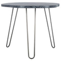 Table de salle à manger SAFAVIEH Lozka plateau bois gris/blanc délavé - 39,4 x 35,4 x 29,9 - 39Lx35Px30H