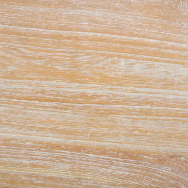 Table de salle à manger SAFAVIEH Lozka plateau bois gris/blanc délavé - 39,4 x 35,4 x 29,9 - 39Lx35Px30H