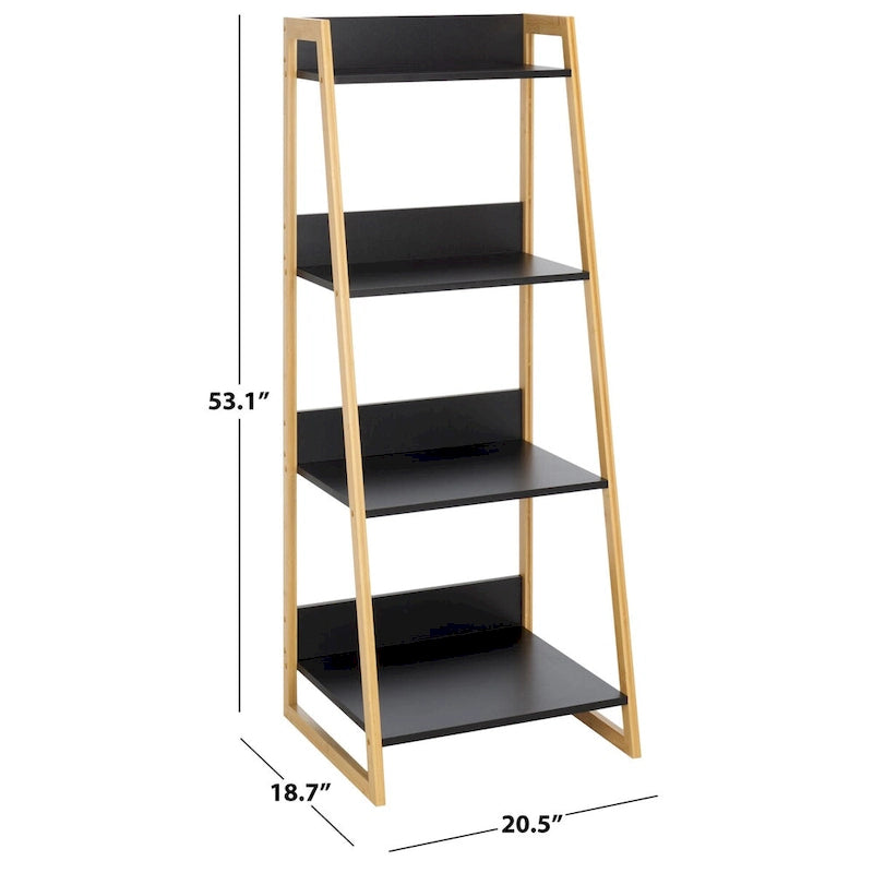 SAFAVIEH Home Barteau 4-poziomowa półka - 51Wx48Dx135H cm
